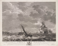 KG 15191
<br/>
Een matige wind
<br/>
<em>Canot, Pierre Charles (ca.1710-1777)</em>